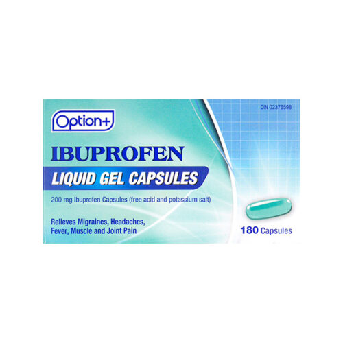 IBUPROFEN LIQUID GEL 200MG 180 myPharmaChoice