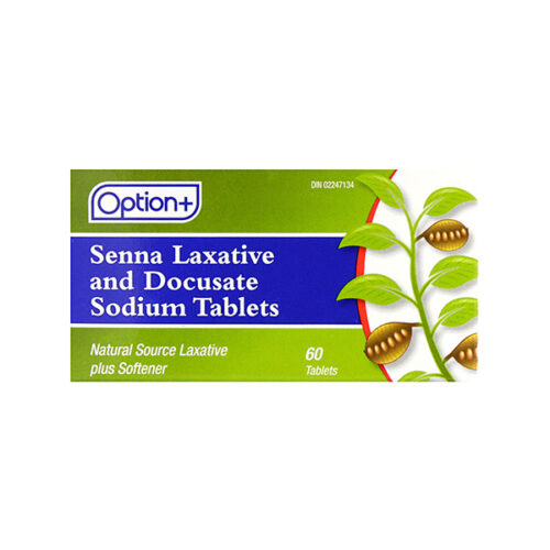 Laxative Senna Docusate Sodium Tablets 60 Mypharmachoice